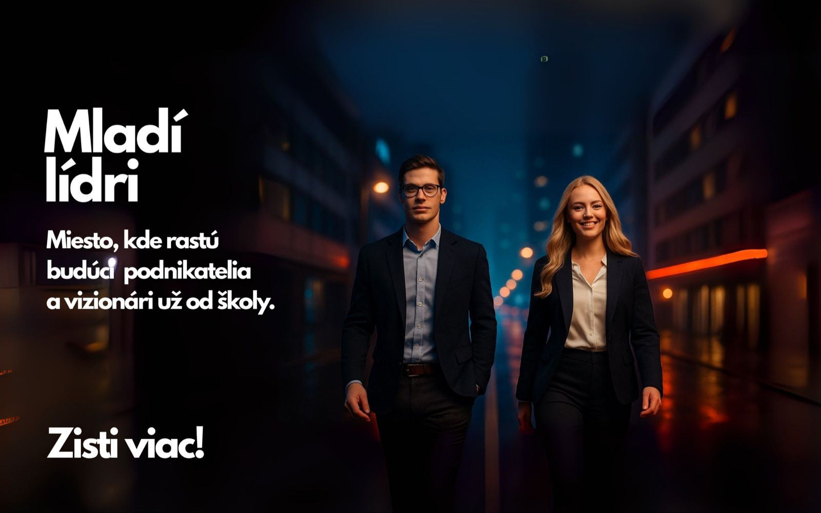 Kurz Mladí lídri Kvasnickas – motivácia a rozvoj mladých lídrov v oblasti leadershipu, podnikania a financií.