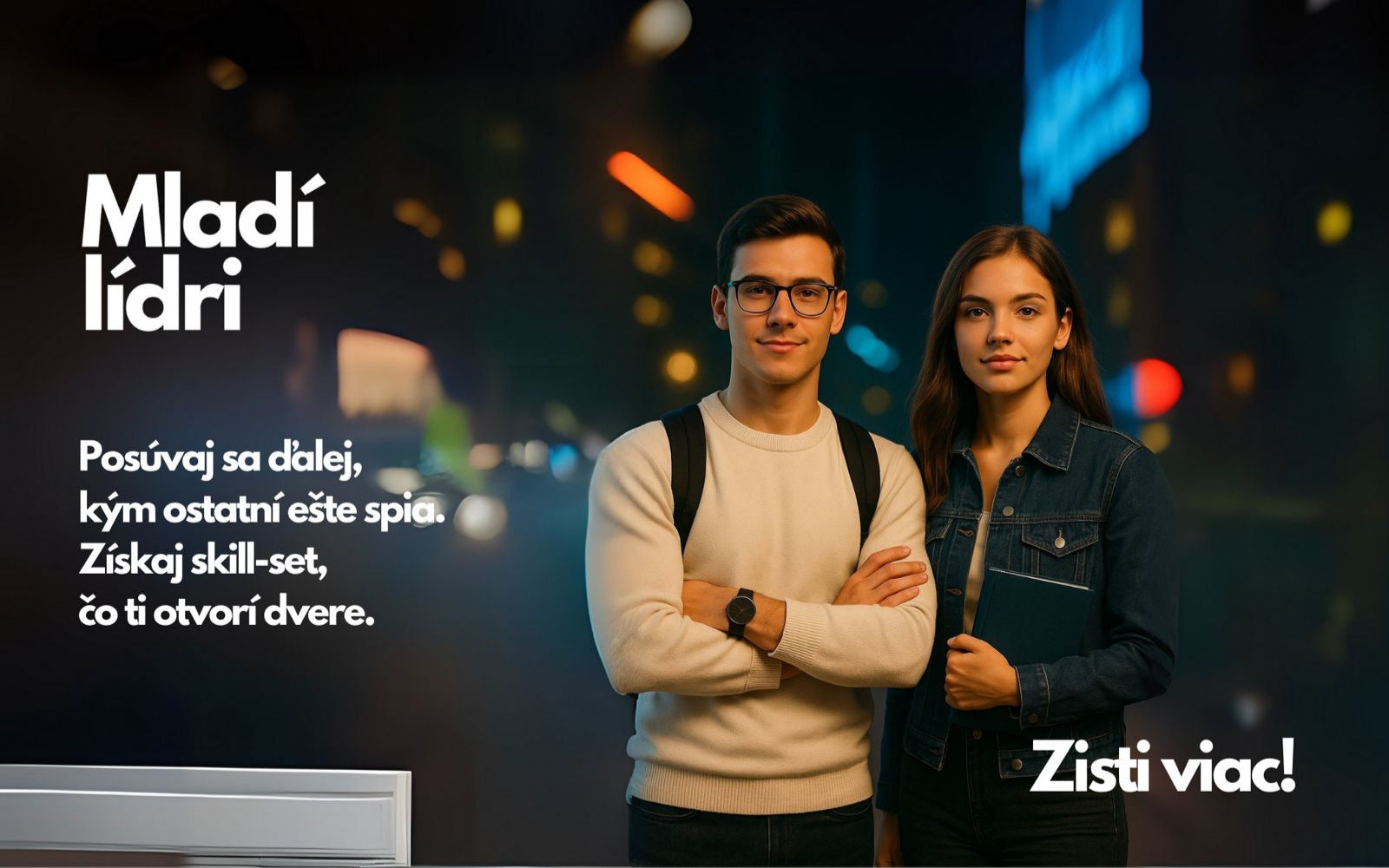 Kurz Mladí Lídri pre maturantov a študentov vysokých škôl - získaj skill-set leadra a vybuduj si kariéru popri škole.