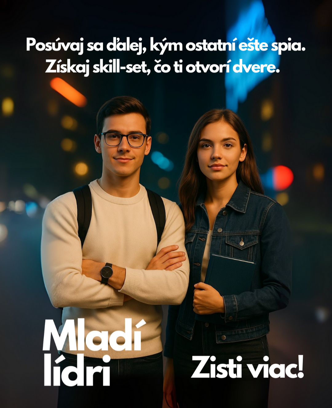 Kurz Mladí Lídri pre maturantov a študentov vysokých škôl - získaj skill-set leadra a vybuduj si kariéru popri škole.