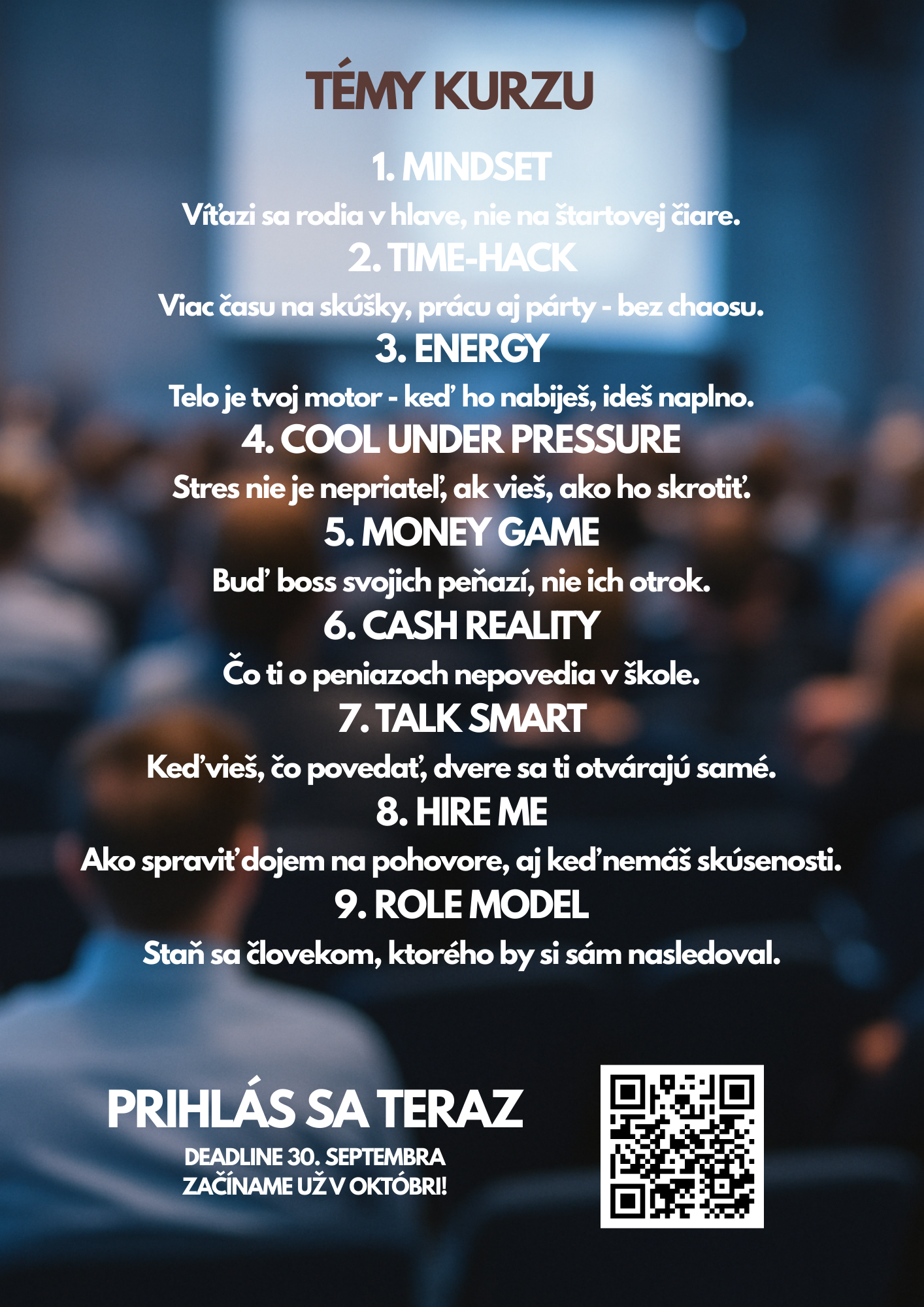 co od kurzu ocakavat a pre koho je kurz urceny?